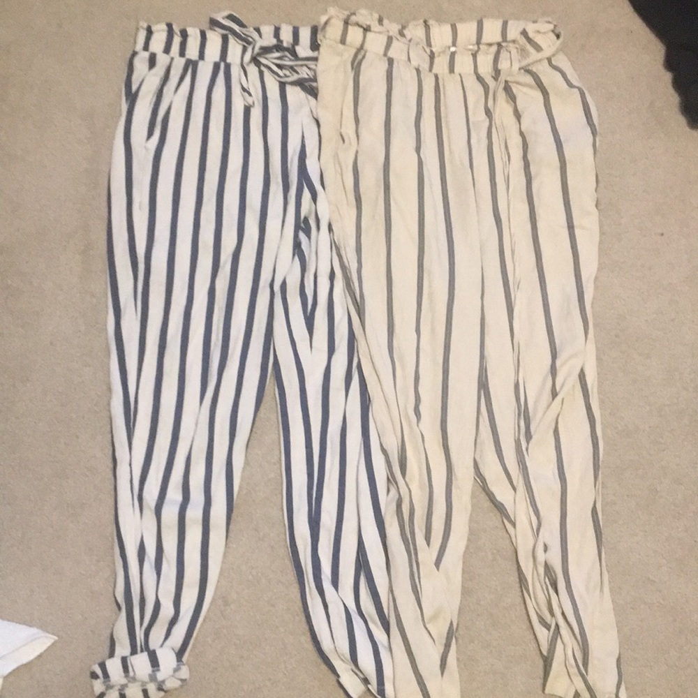 Selling two pairs of pants beach style